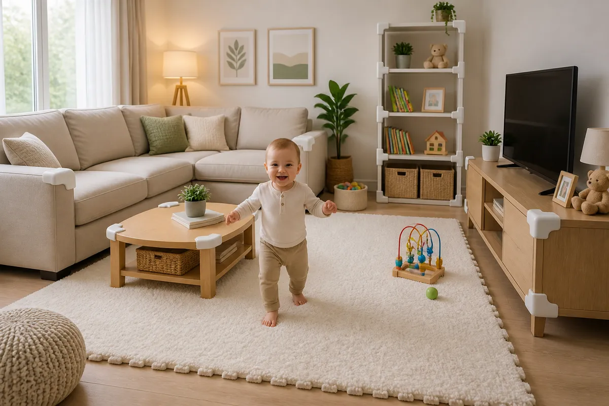 cum pregătești casa pentru primii pași ai bebelușului
