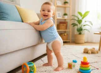 Cum recunoști că bebelușul tău e pregătit să facă primii pași