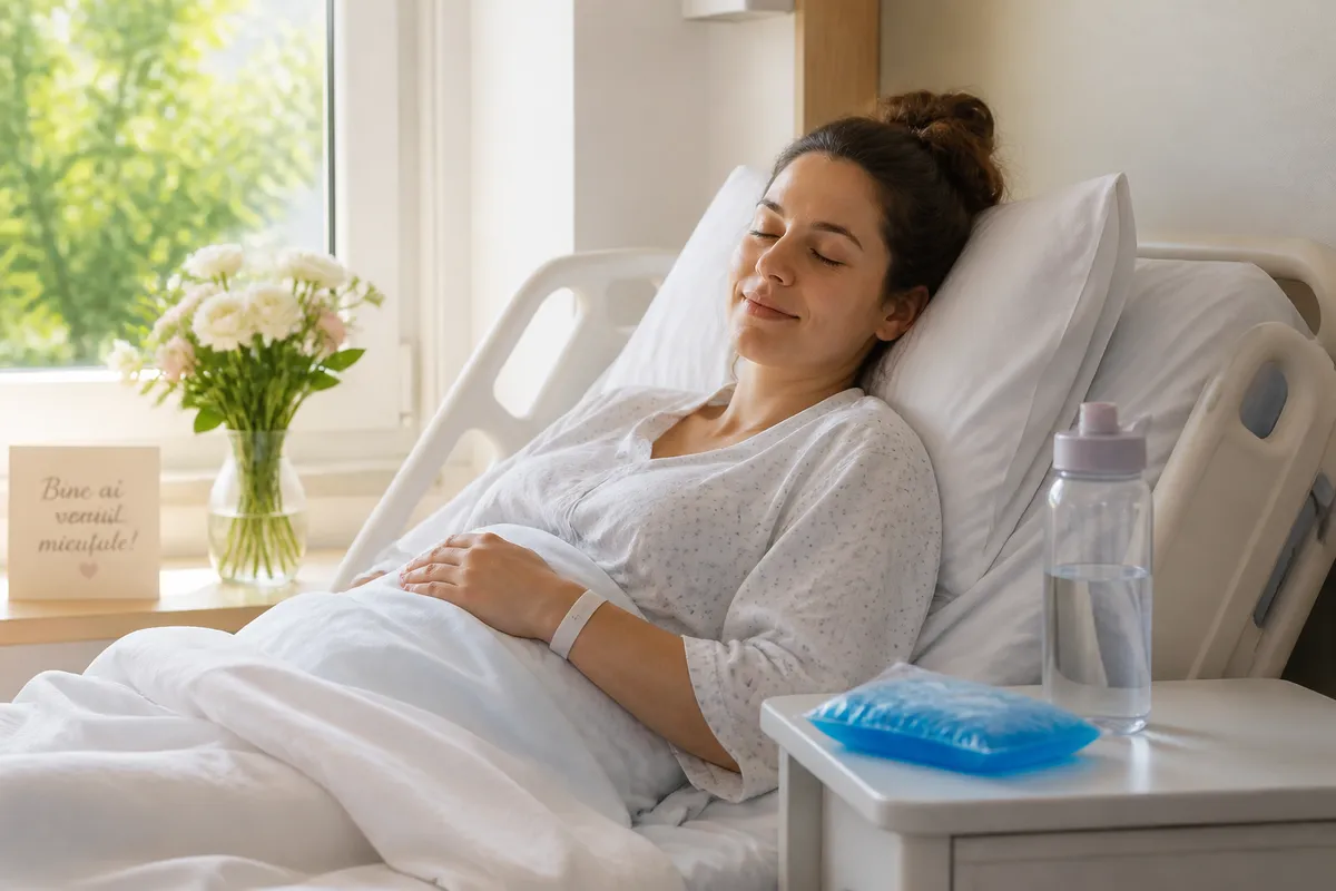 recuperare fizică mamă după naștere acasă