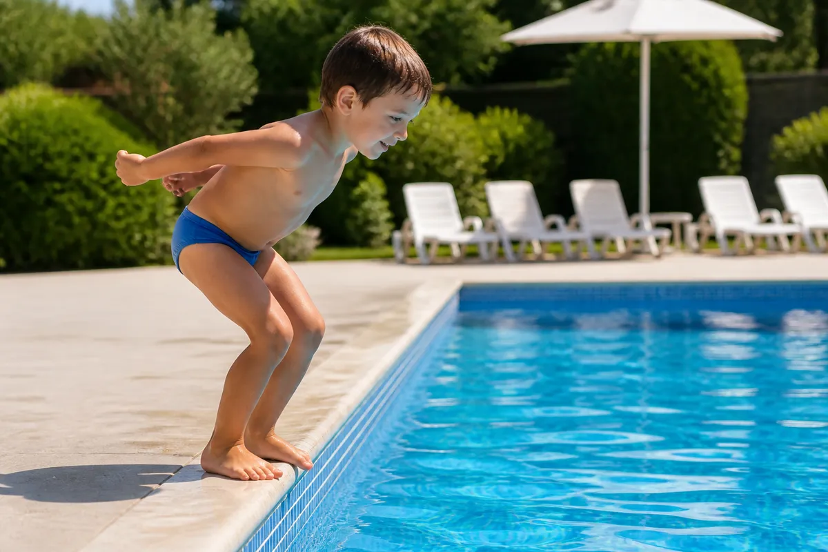 costum baie copil piscină înot