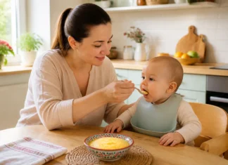 Mămăliga în alimentația bebelușului după diversificare și ce riscuri apar dacă e introdusă prea devreme Mămăliga în alimentația bebelușului după diversificare și ce riscuri apar dacă e introdusă prea devreme