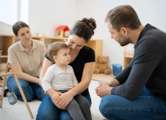 Mușcatul la creșă și mesajul pe care copilul nu îl poate spune încă Mușcatul la creșă și mesajul pe care copilul nu îl poate spune încă