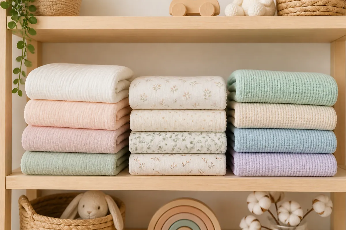 păturică bebeluș vară materiale naturale bumbac bambus muselină