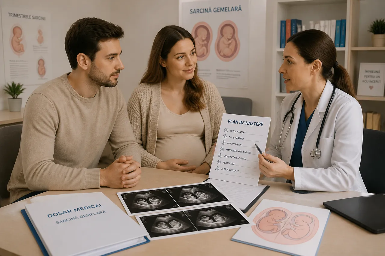 planificarea nașterii gemenilor împreună cu medicul