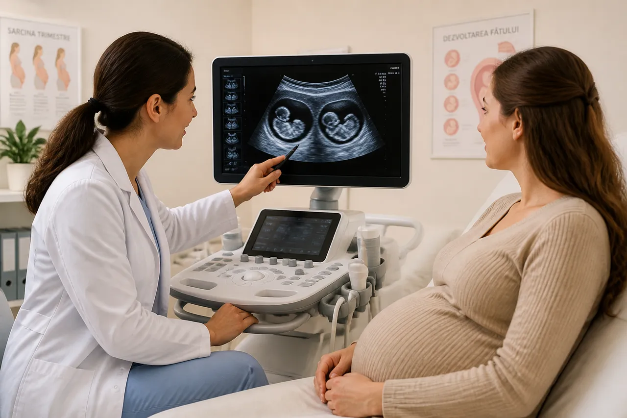 sarcină gemelară la prima ecografie și monitorizare medicală