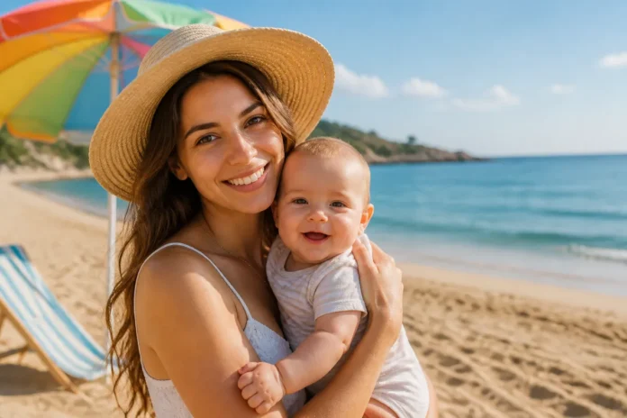 Siguranța bebelușului în vacanța de vară față de cea de iarnă Siguranța bebelușului în vacanța de vară față de cea de iarnă
