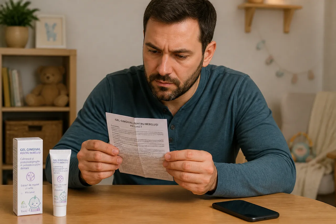 alegerea unui gel sigur pentru dentiția bebelușului