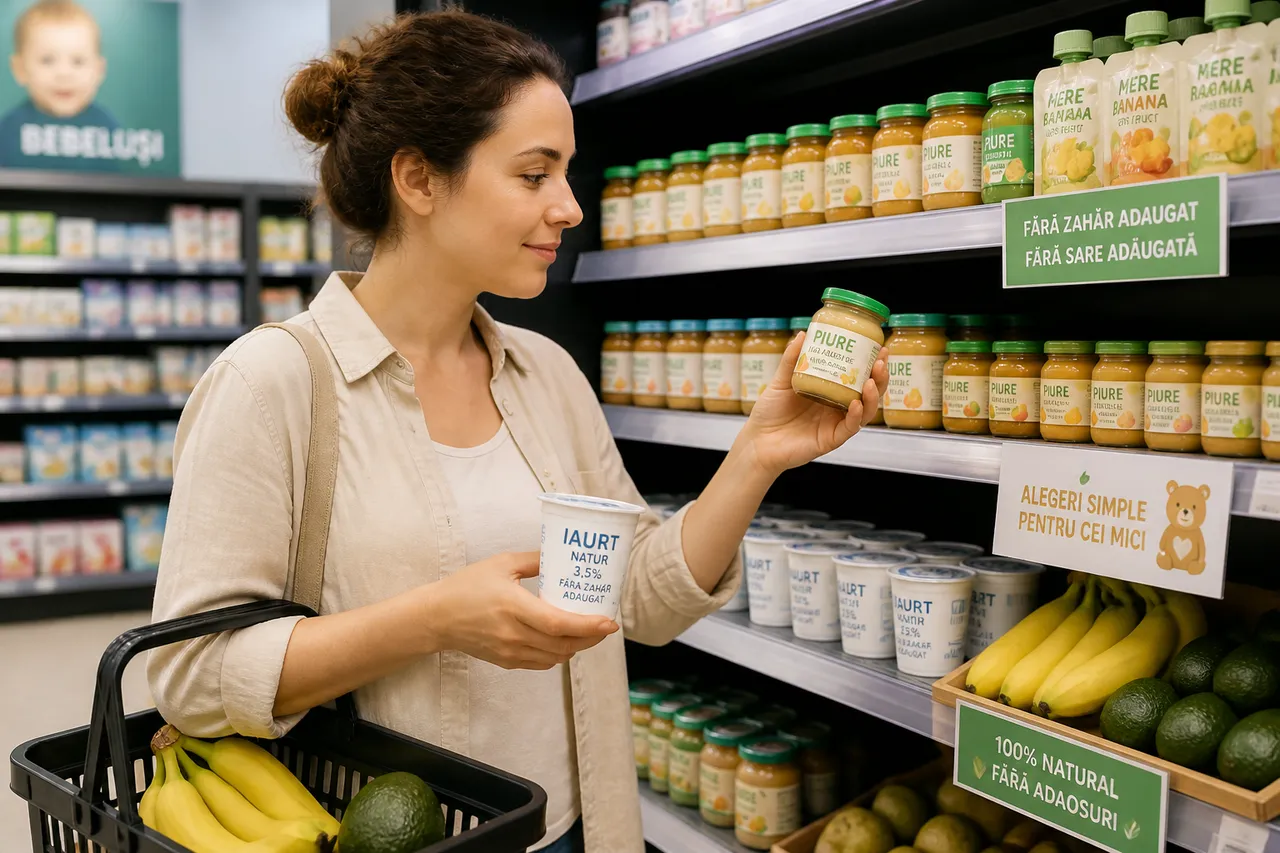 alimente pentru diversificare cumpărate în călătorie