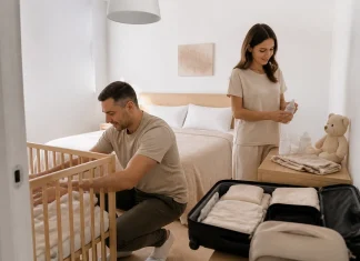 Apartament de vacanță sau cameră de hotel când călătoriți cu bebelușul Apartament de vacanță sau cameră de hotel când călătoriți cu bebelușul
