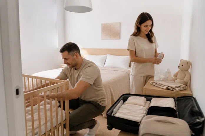 Apartament de vacanță sau cameră de hotel când călătoriți cu bebelușul Apartament de vacanță sau cameră de hotel când călătoriți cu bebelușul