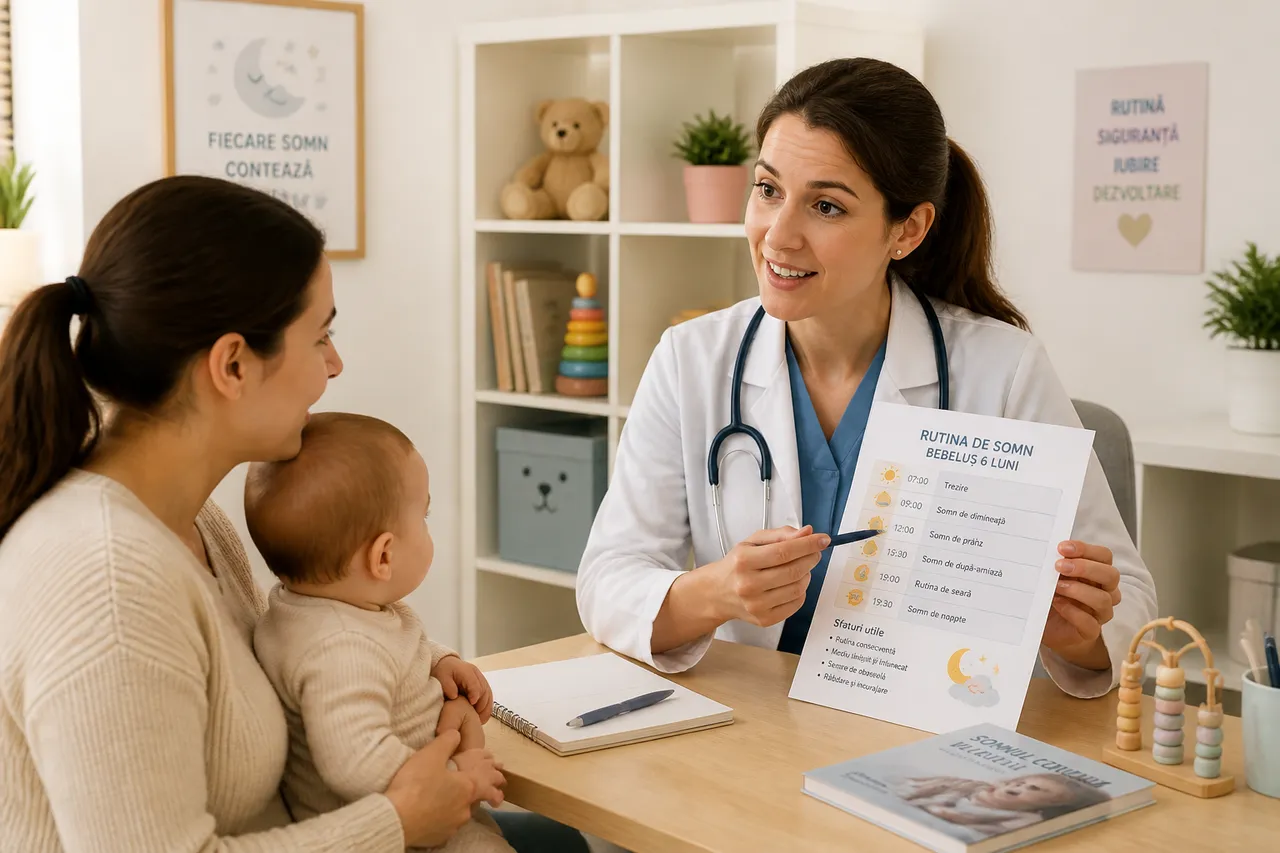 recomandări medicale pentru somnul bebelușului