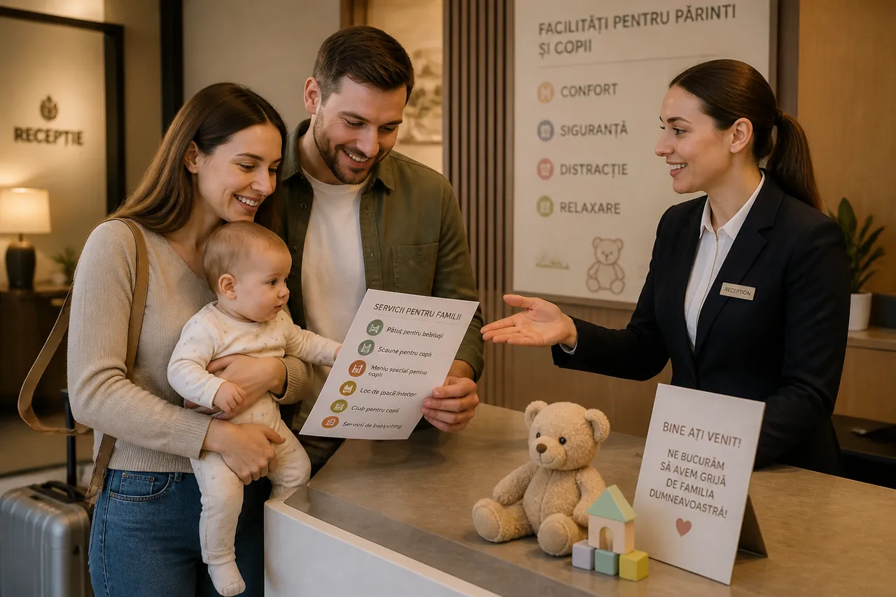 servicii hoteliere utile pentru părinți cu bebeluș