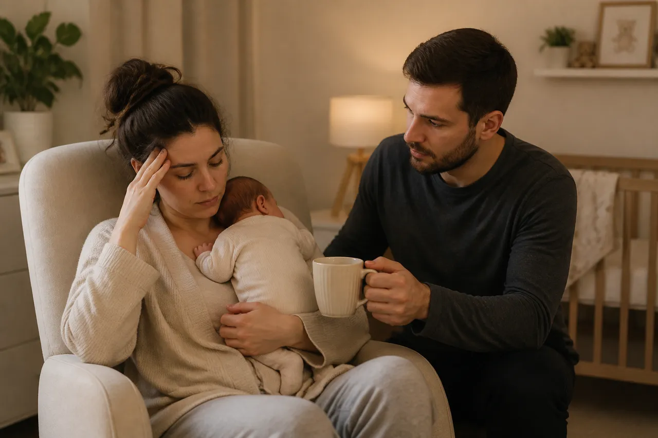 stresul mamei după naștere și depresia postpartum