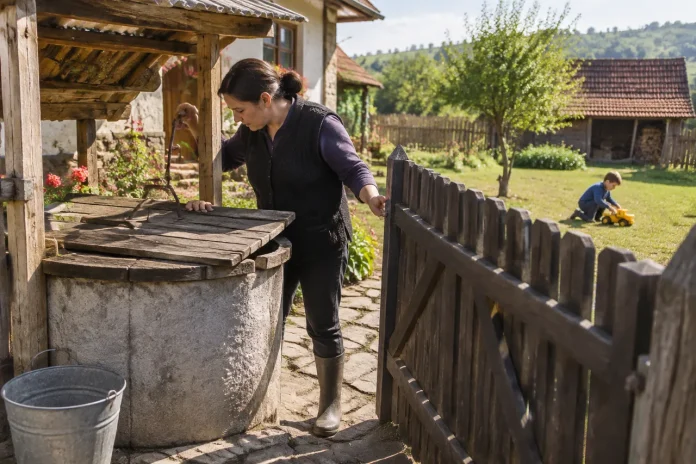Curtea de la țară poate deveni periculoasă pentru copii fără măsuri simple de protecție Curtea de la țară poate deveni periculoasă pentru copii fără măsuri simple de protecție