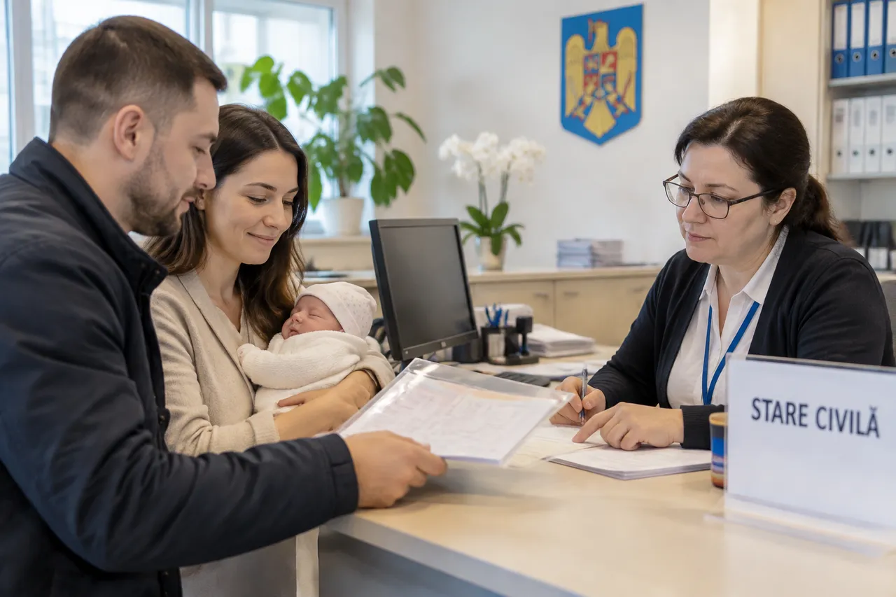 documente necesare pentru înregistrarea nașterii copilului
