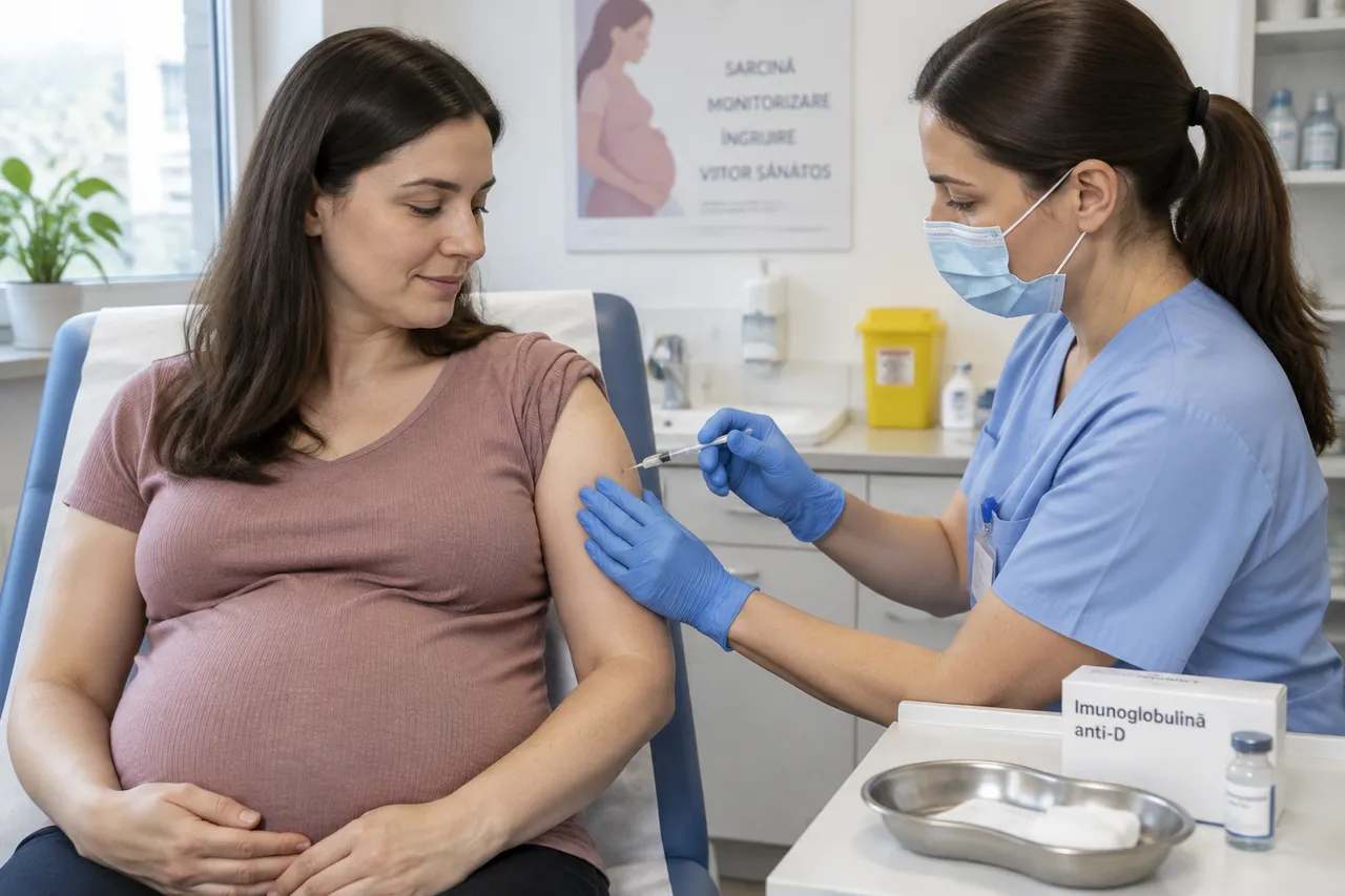 injecția anti-D pentru profilaxia Rh