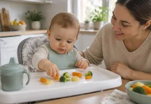 Mâncatul cu mâna sau lingurița ce aleg părinții pentru diversificarea bebelușului Mâncatul cu mâna sau lingurița ce aleg părinții pentru diversificarea bebelușului
