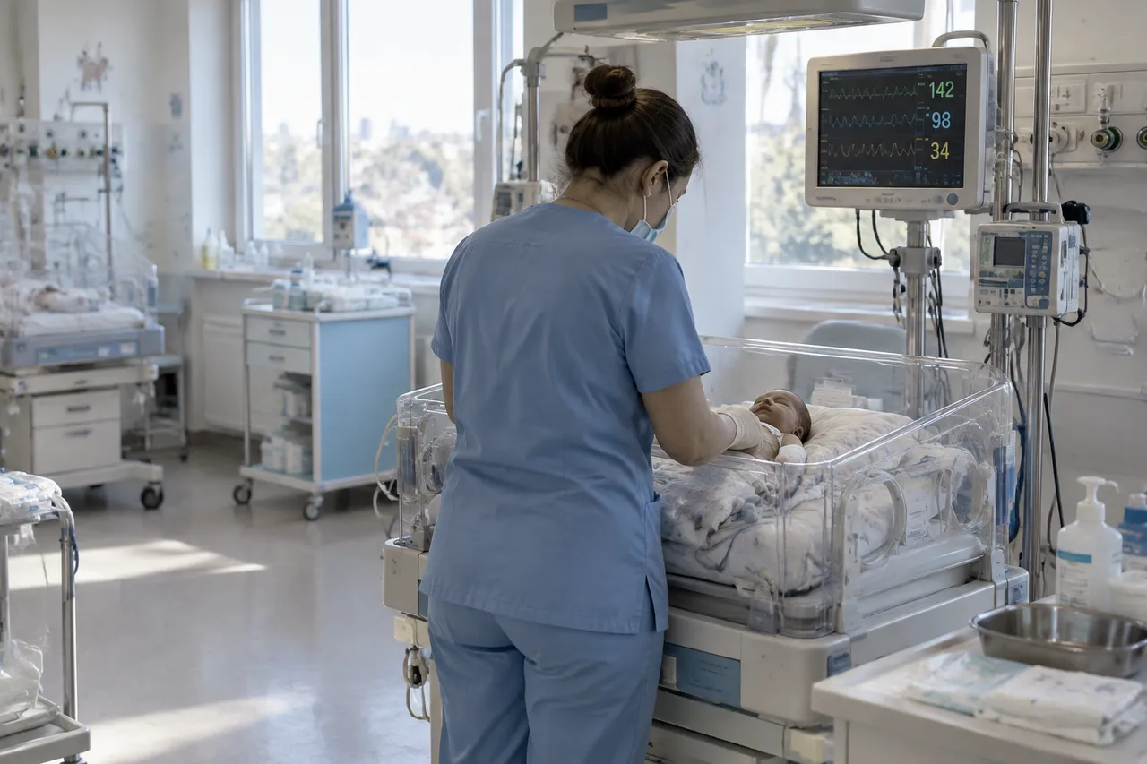 monitorizarea icterului și respirației la nou-născut prematur