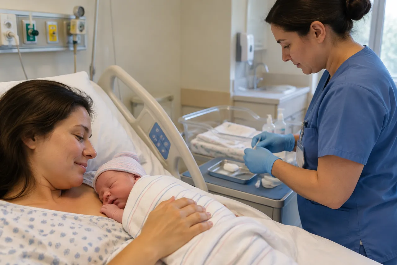 proceduri de spital și alăptare în prima oră