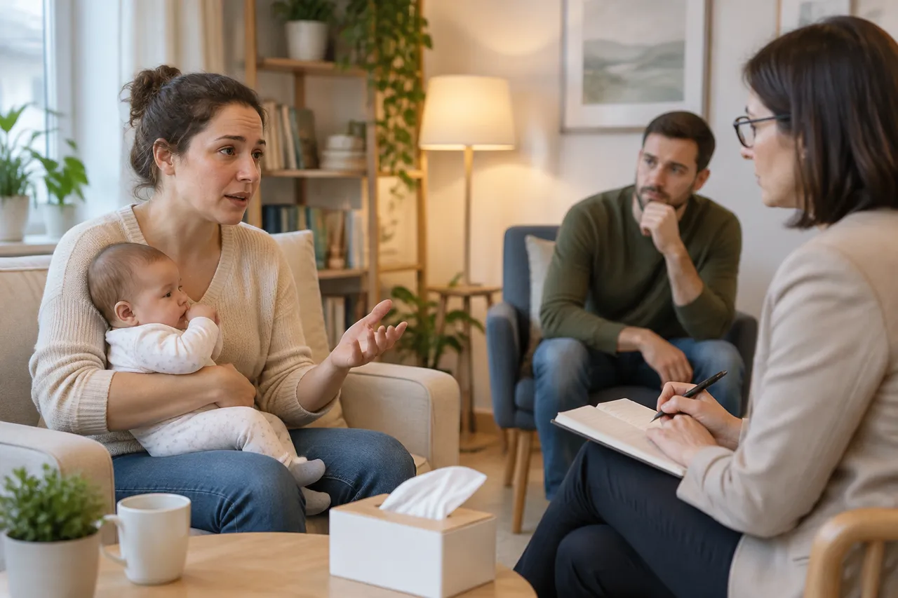 sprijin psihologic pentru mamă după naștere și epuizare postpartum